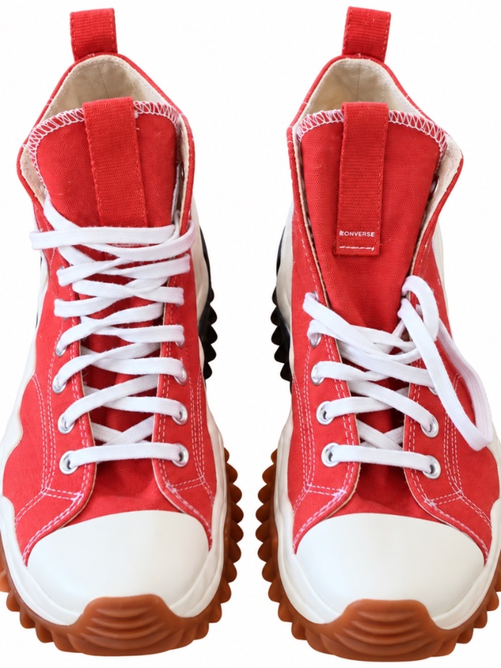 Converse Run Star Motion Hi Mantra Orange Platform Sneakers Mens 9 Womens 10.5